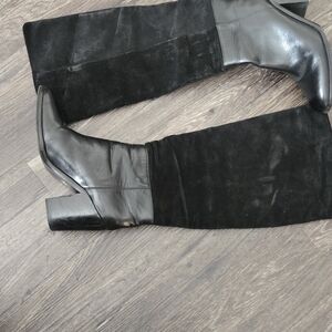 Vero Cuoio Black Heeled Boots